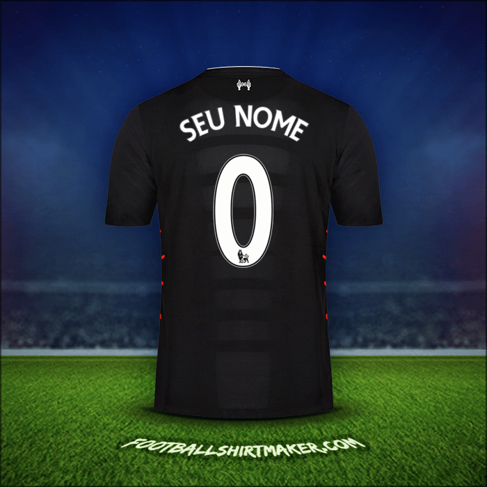 Camisa Liverpool FC 2016/17 Alternativa -  seu nome - 0