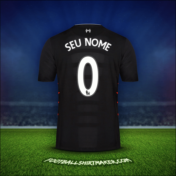 Camisa Liverpool FC 2016/17 Alternativa -  seu nome - 0