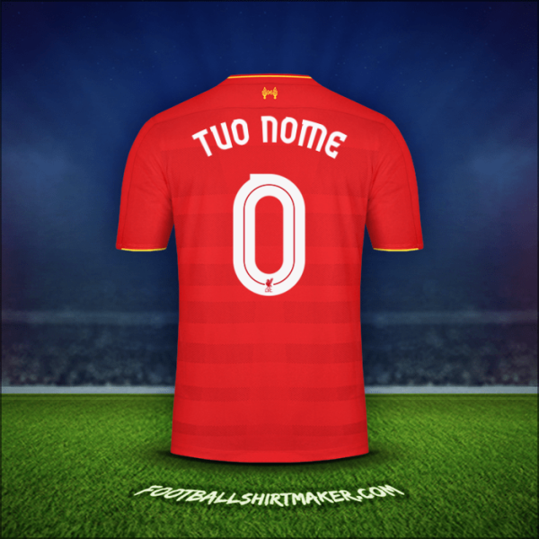 Maglia Liverpool FC Cup 2016/17 -  tuo nome - 0