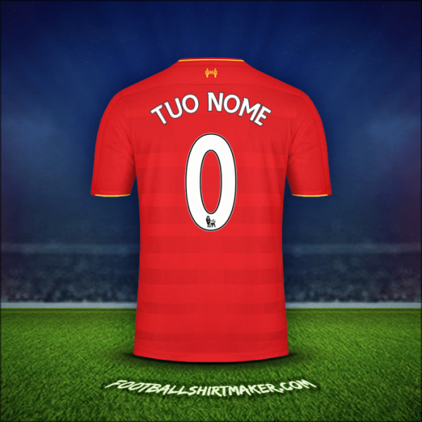 Maglia Liverpool FC 2016/17 -  tuo nome - 0