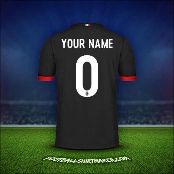 Jersey AC Milan 2017/18 Third -  your name - 0