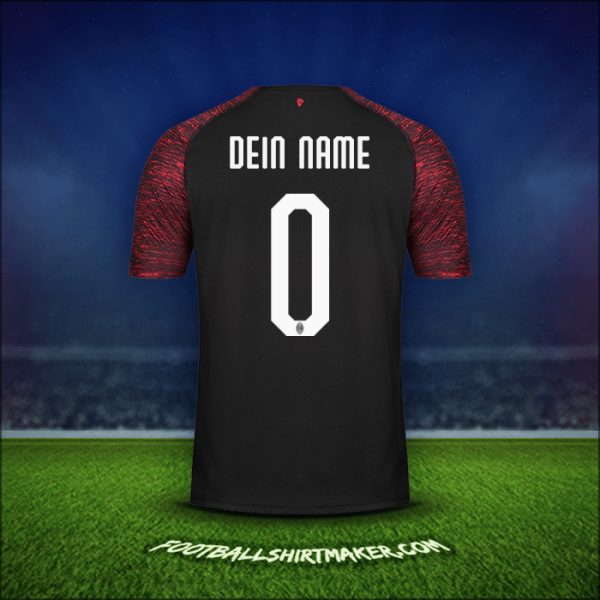 Trikot AC Milan 2018/19 Dritte -  dein name - 0