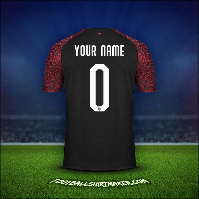 Jersey AC Milan 2018/19 Third -  your name - 0