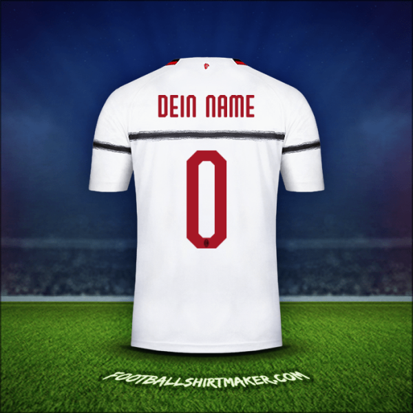 Trikot AC Milan 2018/19 Auswärts -  dein name - 0