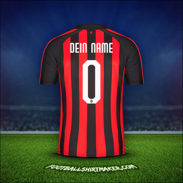 Trikot AC Milan 2018/19 -  dein name - 0