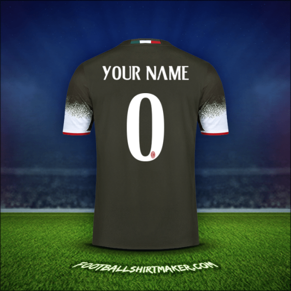 Shirt AC Milan 2016/17 Third -  your name - 0