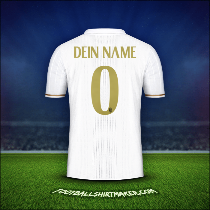 Trikot AC Milan 2016/17 Auswärts -  dein name - 0