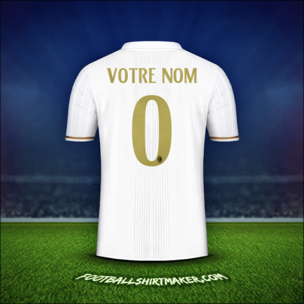 Maillot AC Milan 2016/17 Extérieur -  votre nom - 0