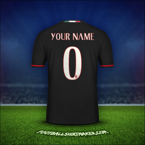 Jersey AC Milan 2016/17 -  your name - 0