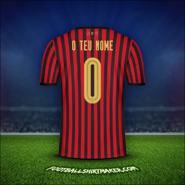 Camisola AC Milan 120Th -  o teu nome - 0