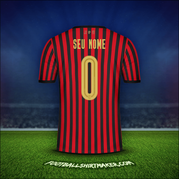 Camisa AC Milan 120Th -  seu nome - 0