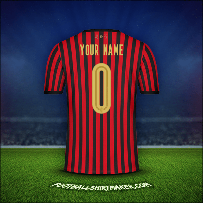 Shirt AC Milan 120Th -  your name - 0