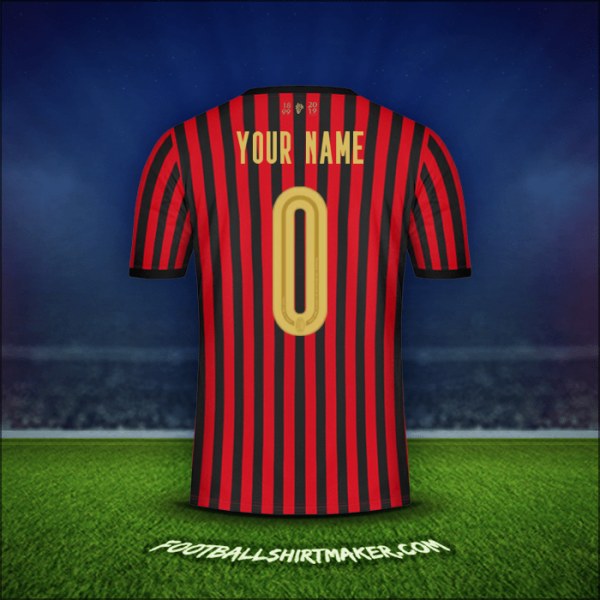 Shirt AC Milan 120Th -  your name - 0