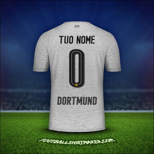Maglia Borussia Dortmund 2017/18 Terza -  tuo nome - 0