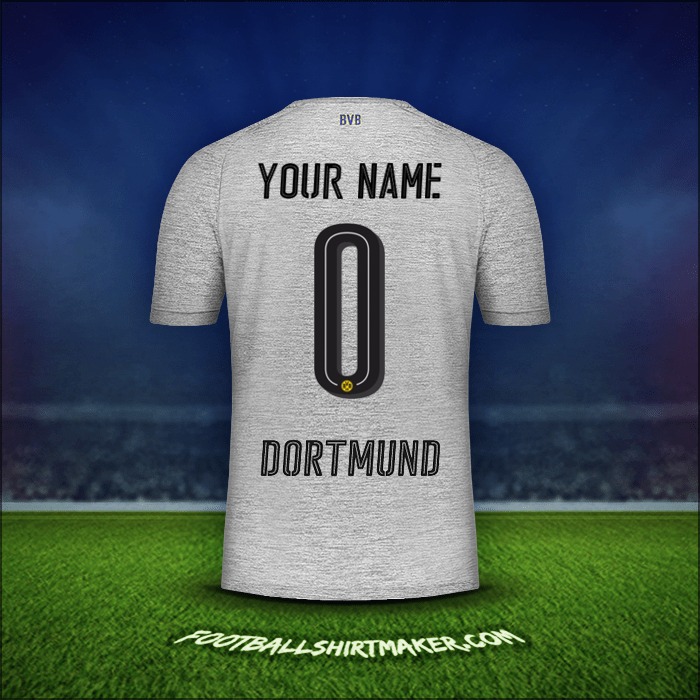 Shirt Borussia Dortmund 2017/18 Third -  your name - 0