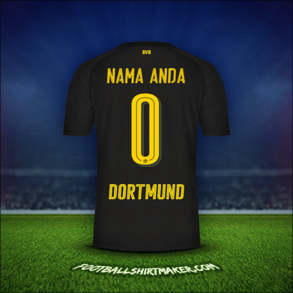 Jersey Borussia Dortmund 2017/18 Alternatif -  nama anda - 0