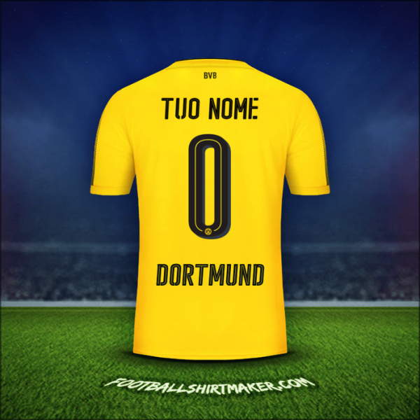 Maglia Borussia Dortmund 2017/18 -  tuo nome - 0