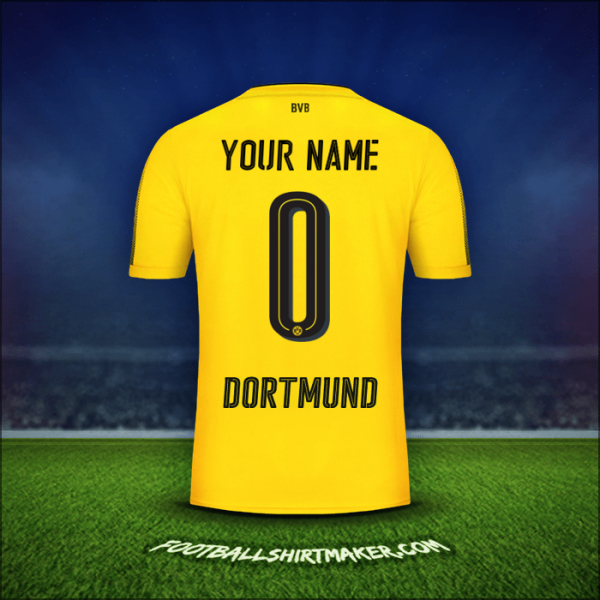 Jersey Borussia Dortmund 2017/18 -  your name - 0