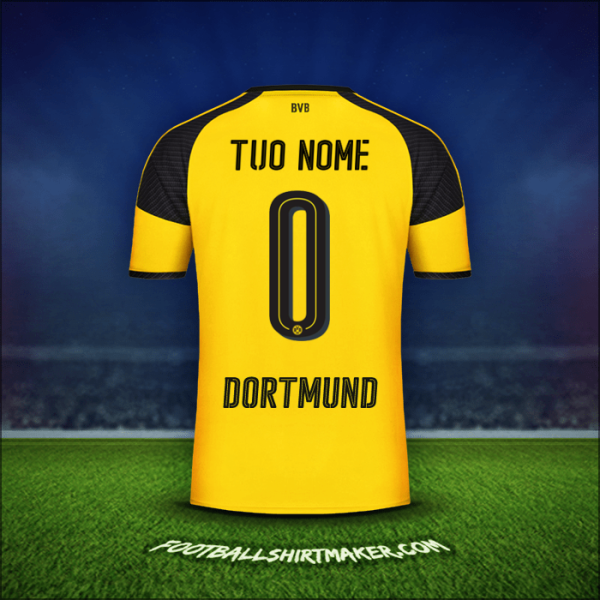 Maglia Borussia Dortmund Cup 2016/17 -  tuo nome - 0