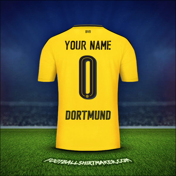 Jersey Borussia Dortmund 2016/17 -  your name - 0