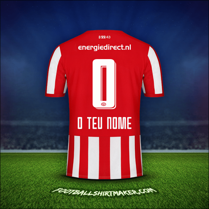 Camisola PSV 2019/20 -  o teu nome - 0