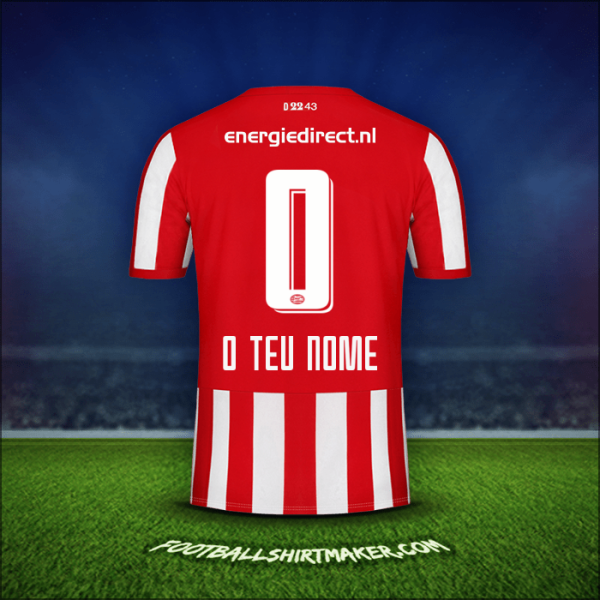 Camisola PSV 2019/20 -  o teu nome - 0