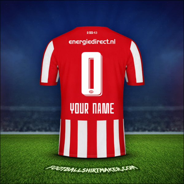 Jersey PSV 2019/20 -  your name - 0