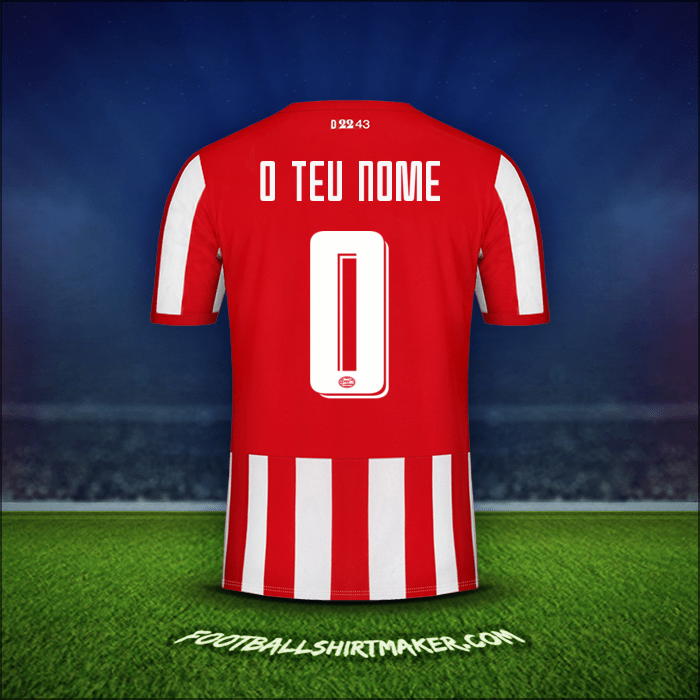 Camisola PSV Cup 2019/20 -  o teu nome - 0