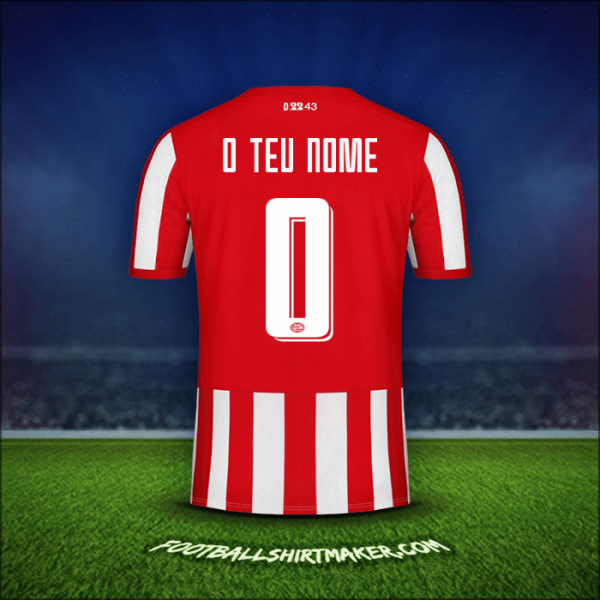 Camisola PSV Cup 2019/20 -  o teu nome - 0