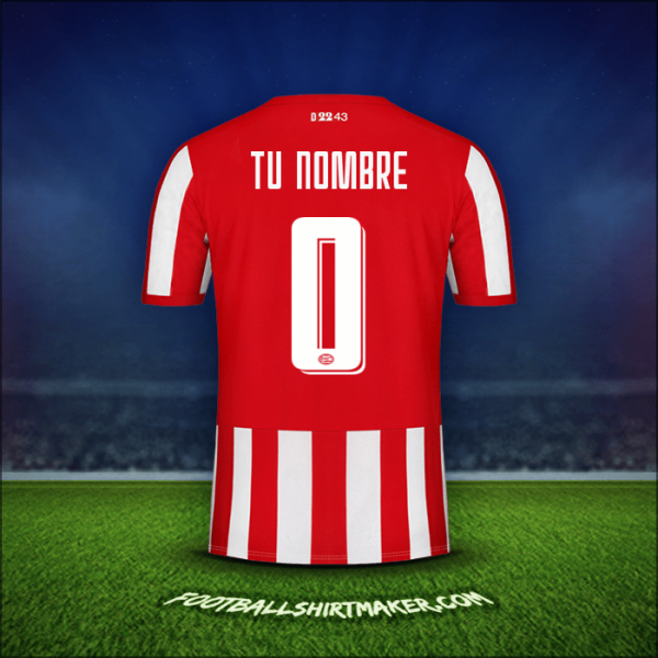 Camiseta PSV Cup 2019/20 -  tu nombre - 0