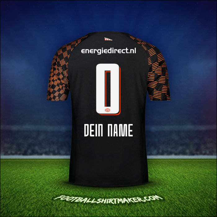 Trikot PSV 2019/20 Auswärts -  dein name - 0