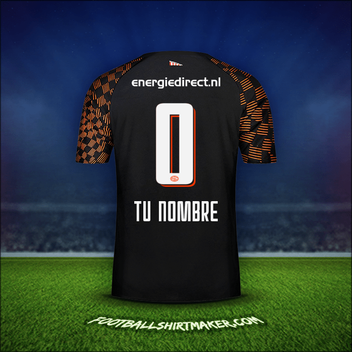 Jersey PSV 2019/20 Visita -  tu nombre - 0