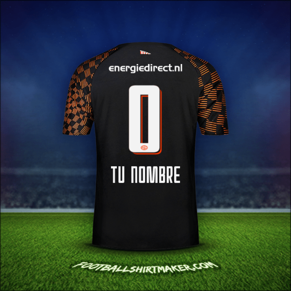 Jersey PSV 2019/20 Visita -  tu nombre - 0