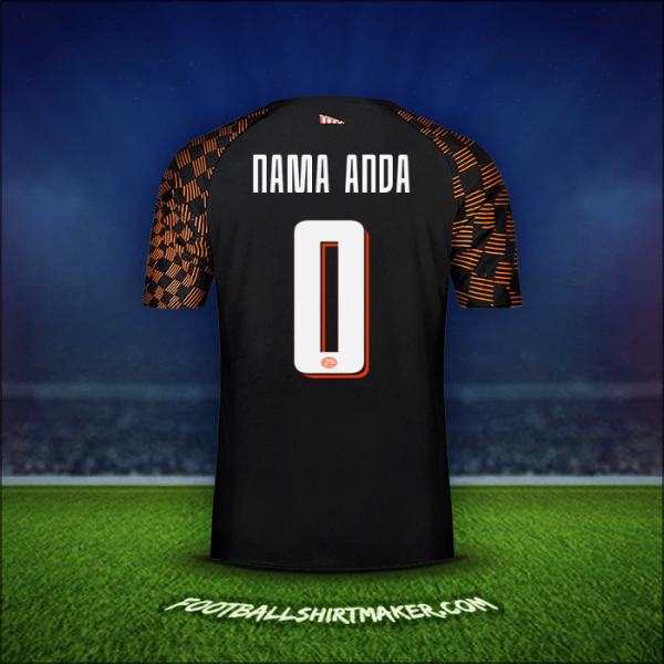 Jersey PSV Cup 2019/20 Alternatif -  nama anda - 0