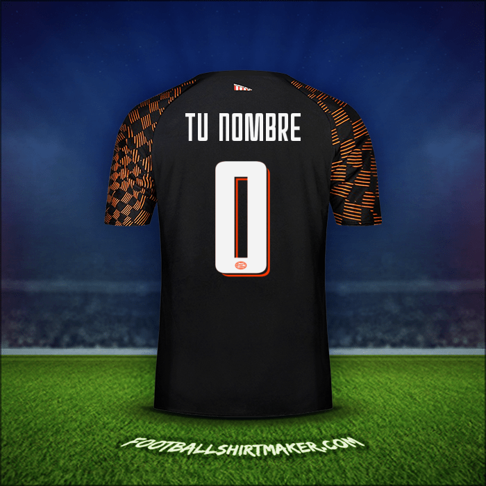 Jersey PSV Cup 2019/20 Visita -  tu nombre - 0
