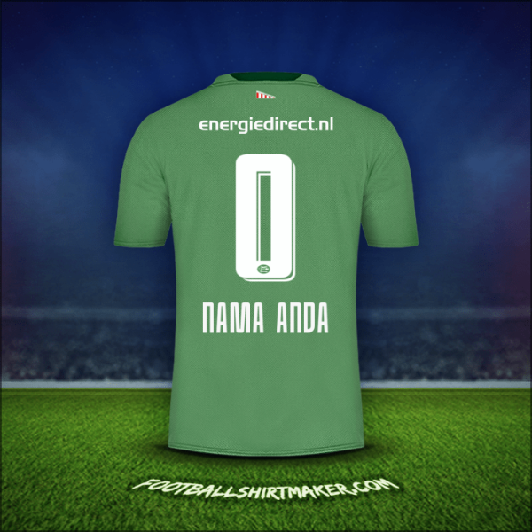 Jersey PSV 2019/20 Ketiga -  nama anda - 0