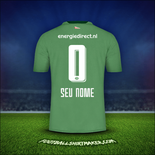 Camisa PSV 2019/20 Terceira -  seu nome - 0