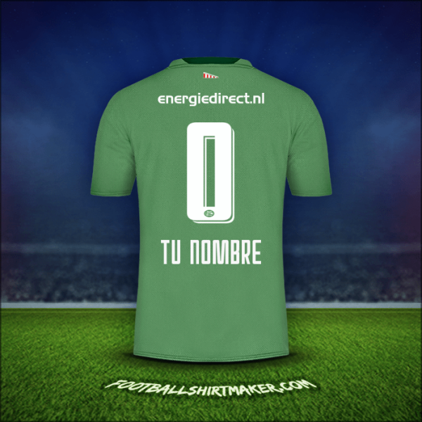 Camiseta PSV 2019/20 Tercera -  tu nombre - 0