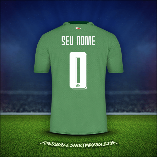 Camisa PSV Cup 2019/20 Terceira -  seu nome - 0
