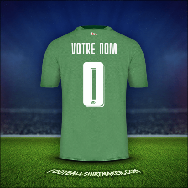 Maillot PSV Cup 2019/20 Troisième -  votre nom - 0