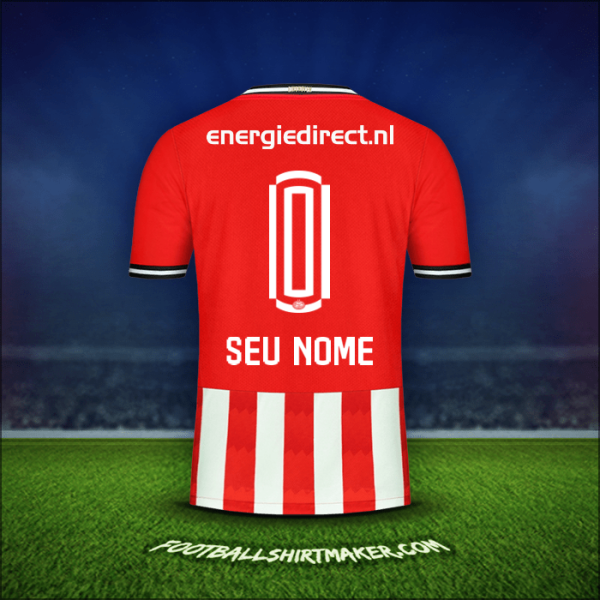 Camisa PSV 2020/21 -  seu nome - 0