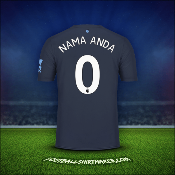 Jersey Everton FC 2019/20 Ketiga -  nama anda - 0