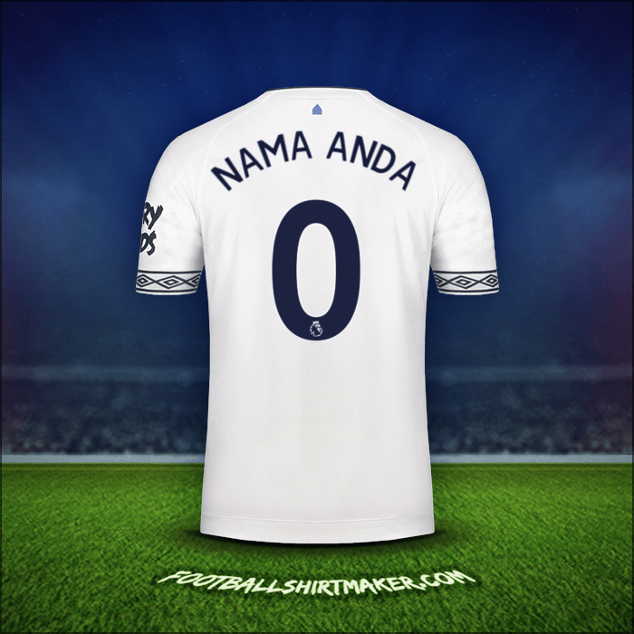 Jersey Everton FC 2018/19 Ketiga -  nama anda - 0