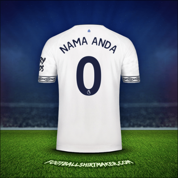 Jersey Everton FC 2018/19 Ketiga -  nama anda - 0