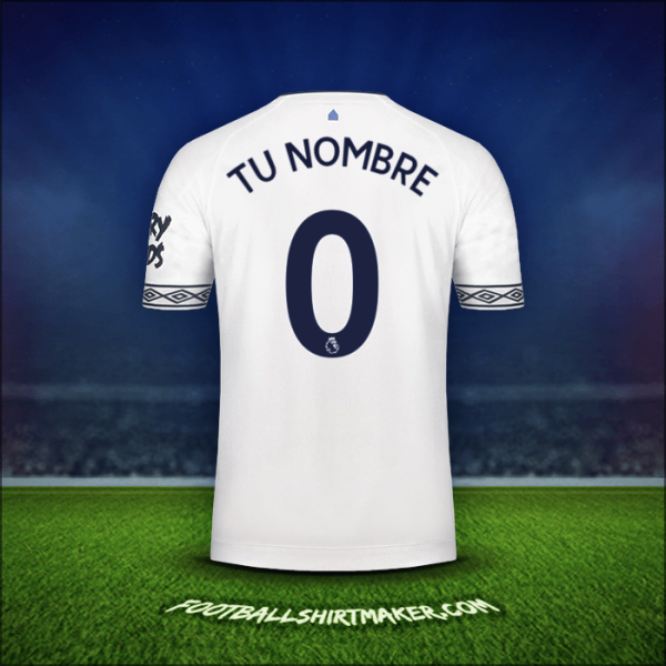 Camiseta Everton FC 2018/19 Tercera -  tu nombre - 0