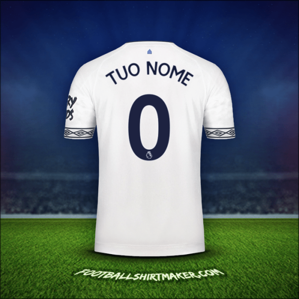 Maglia Everton FC 2018/19 Terza -  tuo nome - 0