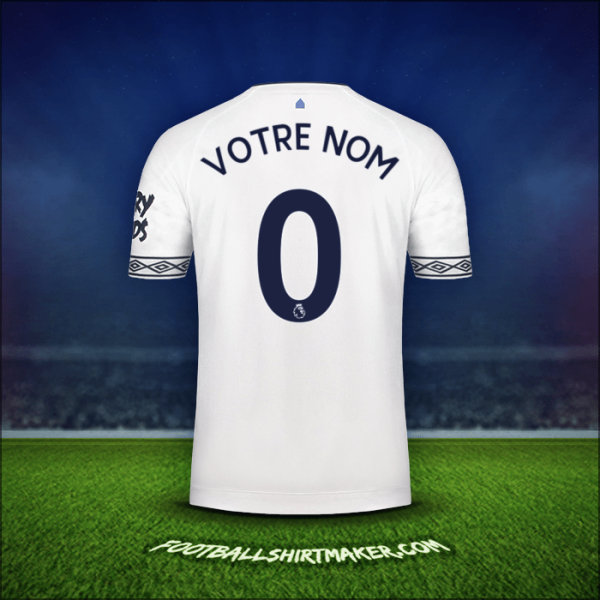Maillot Everton FC 2018/19 Troisième -  votre nom - 0