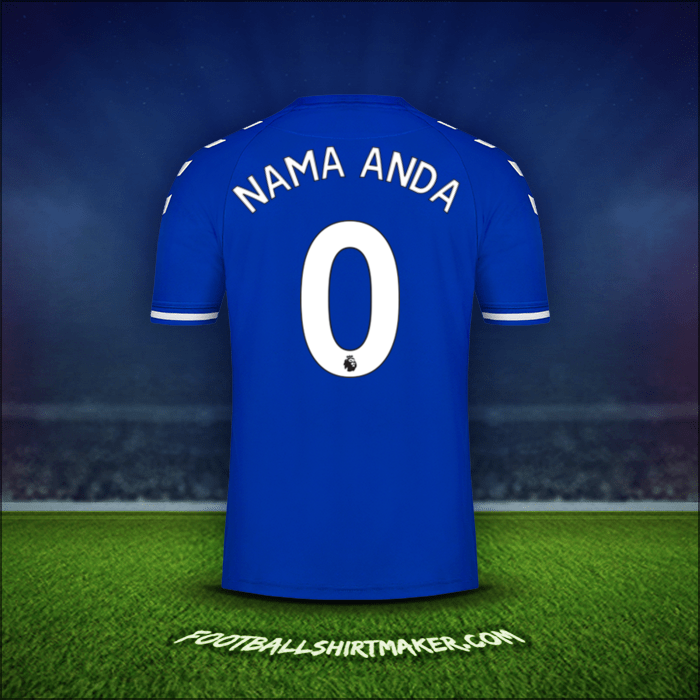 Jersey Everton FC 2020/21 -  nama anda - 0