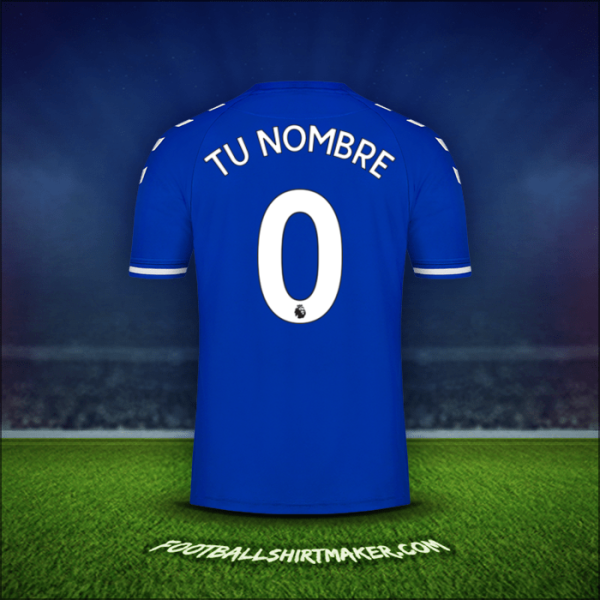 Camiseta Everton FC 2020/21 -  tu nombre - 0