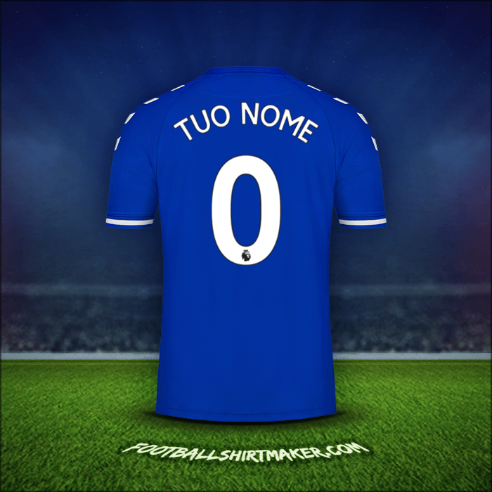 Maglia Everton FC 2020/21 -  tuo nome - 0